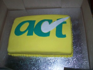 Natalie's ACT cake